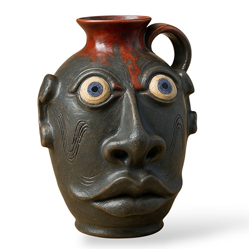 Johnathan Corn 8" Face Jug DP5288 SOLD